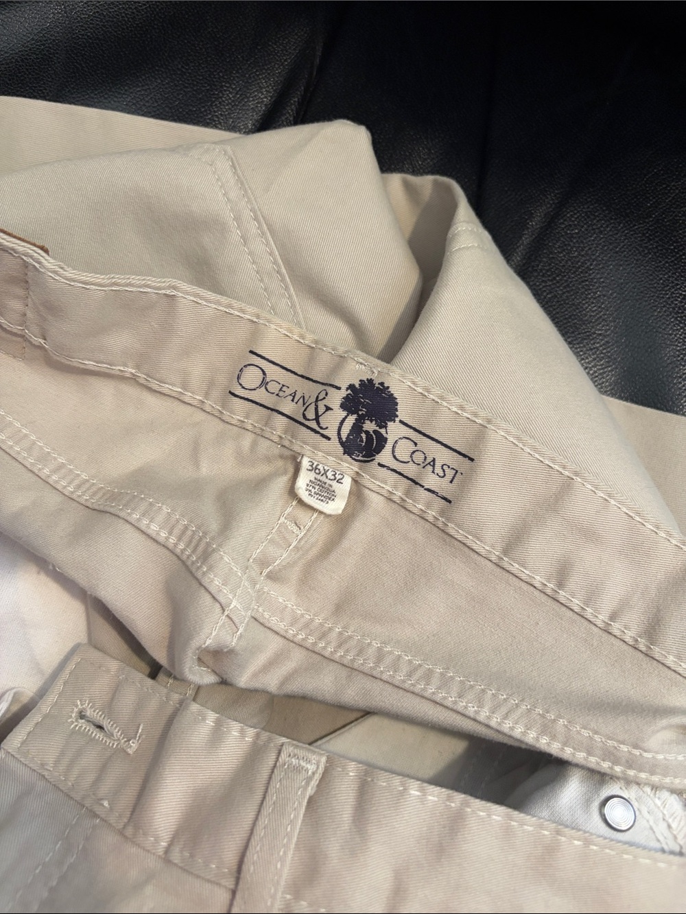 Ocean & Coast Men's Khaki Chino Pants - Classic Tan